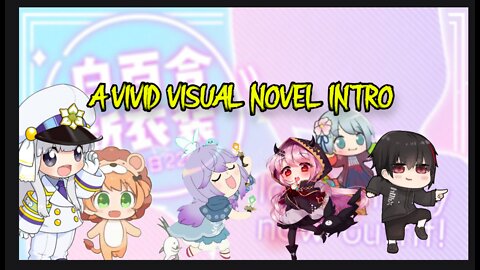 vtuber Shirayuri lily ViViD visual novel