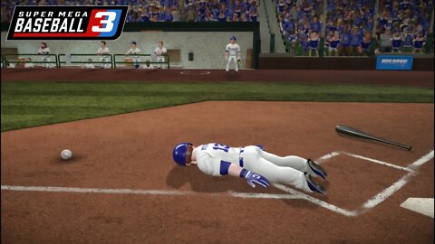 Super Mega Baseball 3 but they get a free baserunner every inning...