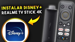 Como BAIXAR E INSTALAR DISNEY PLUS no REALME Google TV STICK 4K