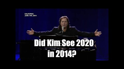 2014 Prophecy! Did Kim See 2020 in 2014?