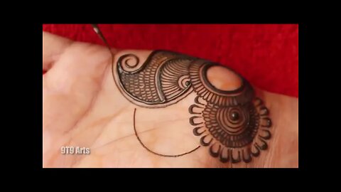 Easy Arabic Mehndi Design Tricks 2022, Front Hand Mehandi Design, Stylish Mehndi for Wedding