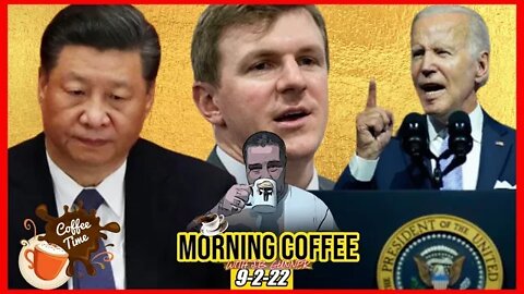 MORNING COFFEE LIVE: Biden DECLARES War, Taiwan Shoots down Drone, Vertias Exposure, & More (9/2/22)