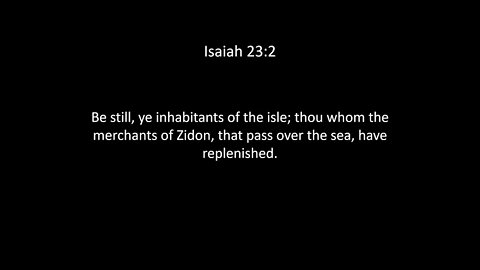 Isaiah Chapter 23