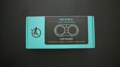 HALO BLK Cup Holder For Model Y And Model 3