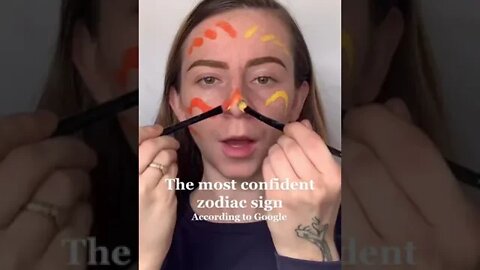 #shorts The most confident zodiac sign #shorts #leozodiac #leo #zodiacmakeup #confident #zodiacsigns