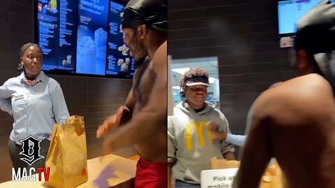 "Who Cooked This" Boxer Adrien Broner Pulls Up Inside McDonalds To Confront Employee! 🥊