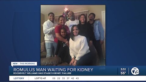 Romulus man in desperate need of kidney