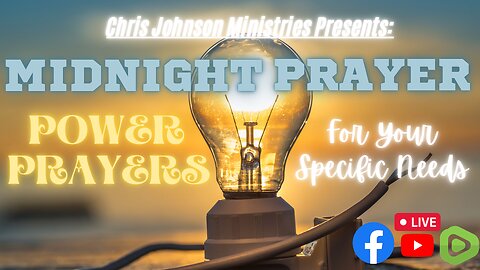 Midnight Prayer || Power Prayers For Your Specific Needs || Apostle Chris Johnson