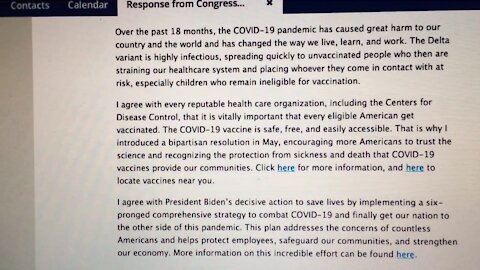 Lois Frankel (DemonKKKrat-FL) Still Pushing CCPVirus Vaxx!