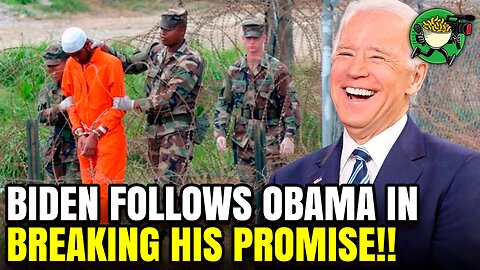 Biden Follows Obama in Breaking his Promise to Close Down Guantanamo Bay