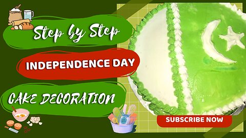 Independence Day Cake Decoration | Step by Step Cake | RH Life Style