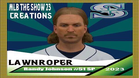 MLB The Show 23 Randy Johnson Creation | V 2.0