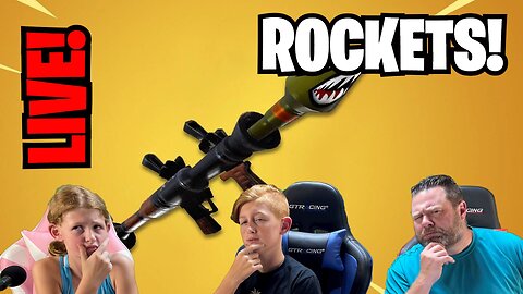 LIVE 🔴 FAMILY FORTNITE! ROCKETS! #fortnitelive