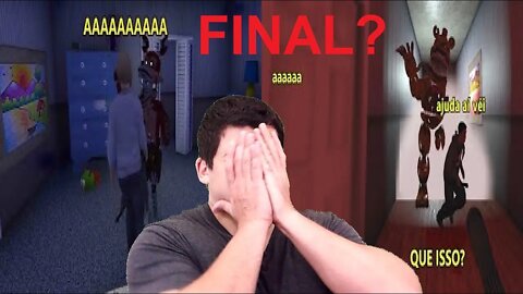 REACT 2 EM 1 REACT Como NÃO jogar FNAF 4 Doom #4 E #5 [FINAL] - Viking Of South - MELHOR DO MUNDO