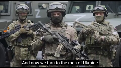 Russian soldiers have a message for Adrianna, the actress from the blood harvest video, as well as the men of Ukraine