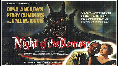 🎥 Night of the Demon - 1957 - 🎥 TRAILER & FULL MOVIE