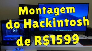 MONTANDO O HACKINTOSH DE R$ 1599 DO GDP para o INSCRITO do CANAL- B85 JGINYUE i5 4690