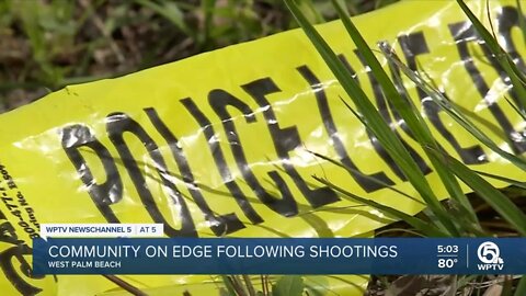 Still unanswered questions in West Palm Beach pair of shootings; police continuing to investigate