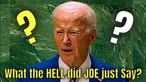 Was Joe Biden Speaking in Tongues today? 🤷‍♂️