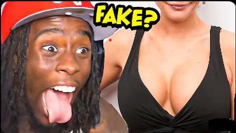 Kai Cenat Reacts To 6 Natural Breasts vs 1 Fake