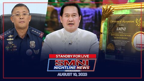 SMNI Nightline News with Admar Vilando & MJ Mondejar | August 10, 2023