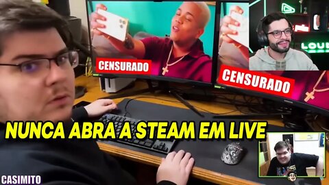 PLAYHARD REAGINDO NUNCA ABRA A STEAM EM LIVE | SemZero