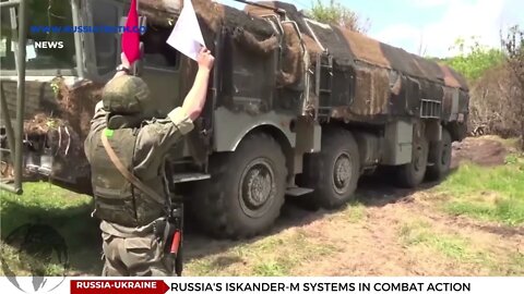 Russia's Iskander missile systems in combat action in Ukraine