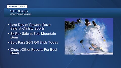 Money Saving Monday: Think skiing today to get deals