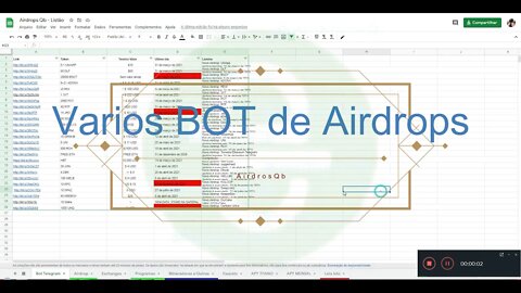 Airdrop - Tudo aquilo que faltava, coloquei no listão, só pra vocês!