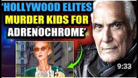 Exposed: Hollywood Elite's Adrenochrome Rituals Revealed on French TV - Media Blackout