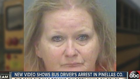 New: Video of Pinellas bus driver accused of driving school bus while on drugs