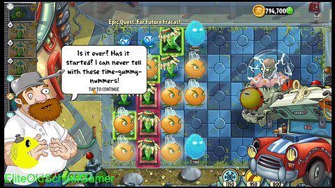 Plants vs Zombies 2 - Epic Quest: Far Future Fracas - Levels 28-35 - March/April 2023