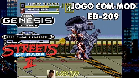 Streets of Rage II (com mod) - ED-209