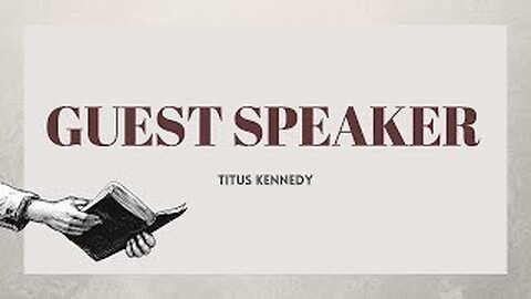 Titus Kennedy: The Archaeology of Jesus & the Gospels