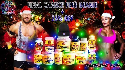 Final Chance Free Feed Me More Nutrition Beanie + 25% Off FeedMeMore.com