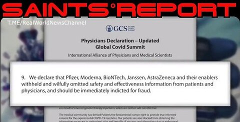 ⚫2392. ⚠️BREAKING NEWS: Physicians Declaration⚠️