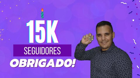 #DayMarkets#Comemorando 15 mil seguidores na COS.TV#GRATIDÃO# GV PARA OS TOP10