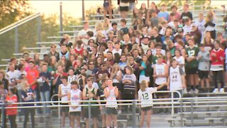 Burlington High School remembers, honors 9/11 heroes before varsity football game