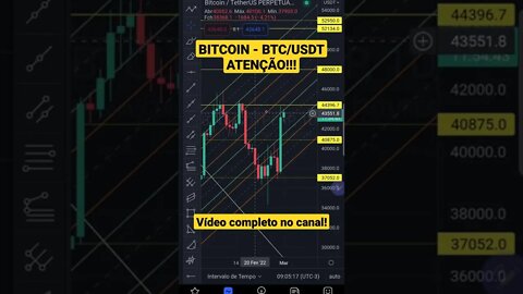 BITCOIN Hoje com Guerra hoje em 1 minuto 01/03/2022 Futuros Bolsas de Valores IBOVESPA Cripto S&P500