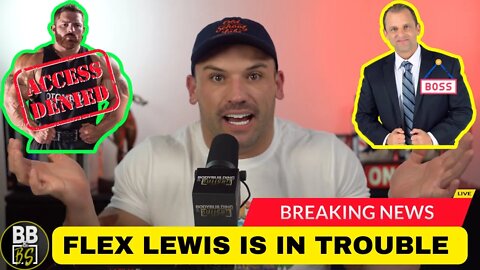 Flex Lewis is Out of The Olympia// Breaking News