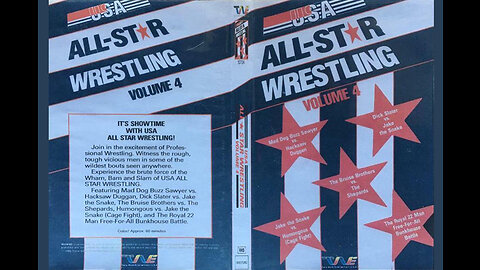 USA - All Star Wrestling Volume 4 - Wrestling Spectacular