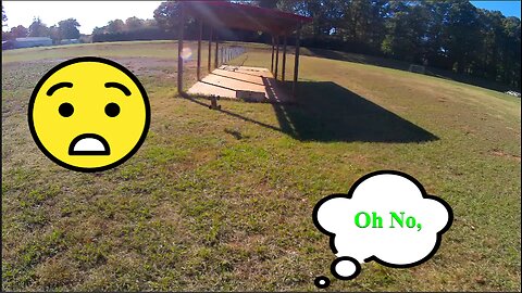 RC Dragon Jumping Ramps Under The Dugout Again