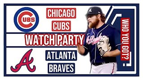 Chicago Cubs vs Atlanta Braves GAME 3 Live Stream Watch Party: Join The Excitement