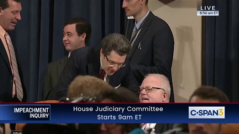 🔴👀🔴 House Judiciary Committee Impeachment Inquiry Evidence Hearing