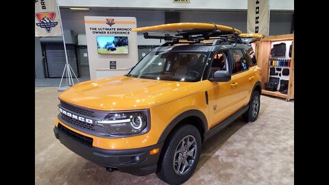 2023 Ford Bronco Sport walk around from the LA autoshow