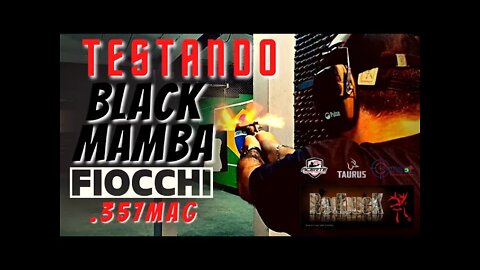 Testando munição Fiocchi Black Mamba