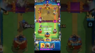 DEFESA BEM EXECUTADA #shorts #clashroyal #clash #clashroyale #royale #supercell