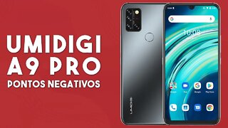 Umidigi A9 PRO - Pontos Negativos que você PRECISA SABER!