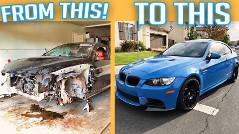 Building an M3 BMW in just 8 MINUTES!