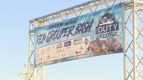 First annual Red Grouper Bash on Fort Myers Beach